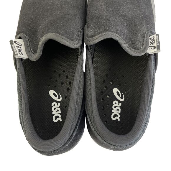 Asics Gel Vickka Slip On Skateboarding Shoes Big Kids Mens Sz 5.5 Black NWOB - Picture 5 of 8